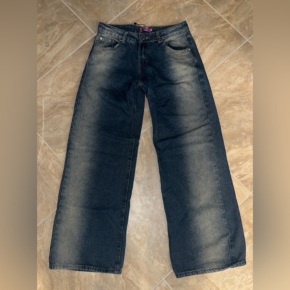 Edikted Wide Leg Jeans